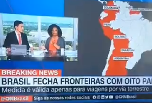 Fechamento fronteiras chile equador cnn brasil