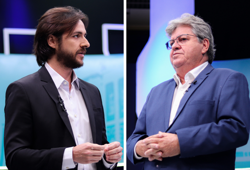 Pedro Cunha Lima e João Azevêdo disputam o governo da PB no segundo turno