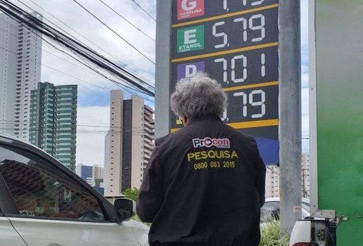 Procon-JP realiza pesquisa comparativa de preços de combustíveis na Capital