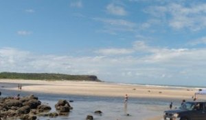 Desaparecimento aconteceu no encontro entre rio e mar