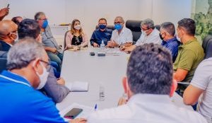 Reunião de líderes religiosos com Cícero Lucena