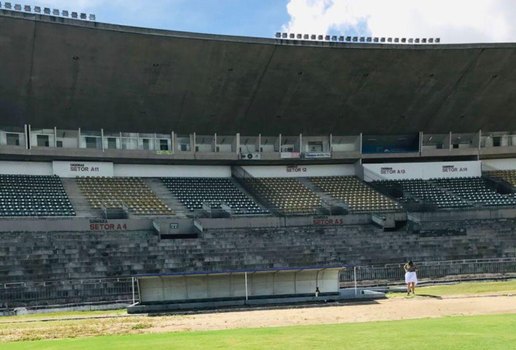 Estádio Almeidão, em João Pessoa