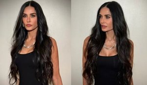 Demi Moore impressiona fas nao aceita envelhecer