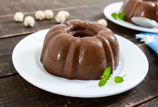 Pudim de chocolate (Imagem: Iaroshenko Maryna | Shutterstock)