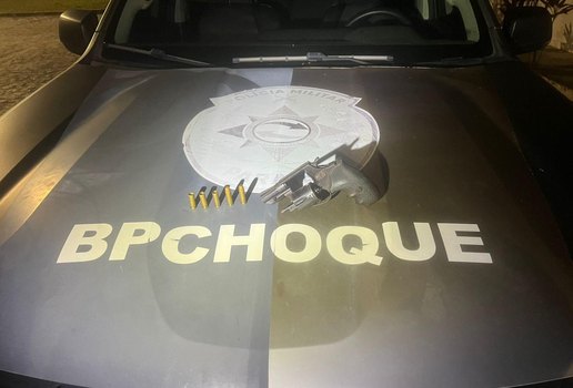 Arma apreensao bpchoque