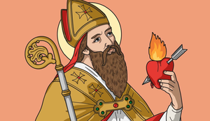 Santo Agostinho é lembrado como o "Doutor da Igreja" (Imagem: Luis Fraga | Shutterstock)