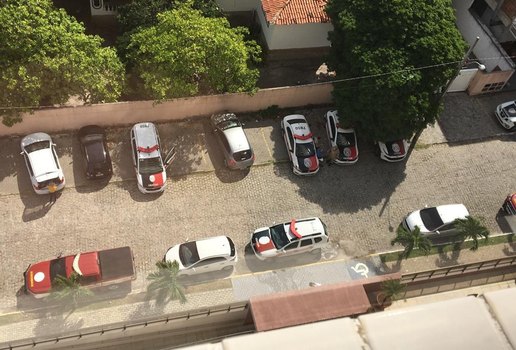 Várias equipes da Polícia Militar foram acionadas ao local