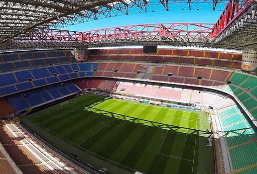 Estádio San Siro, em Milão, será o palco da partida