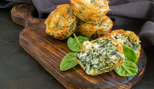 Bolinho de espinafre (Imagem: Julia Sedaeva | Shutterstock)