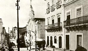 Igreja rosario pretos destruida