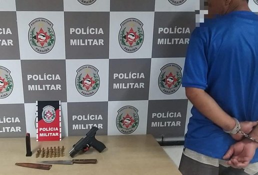 Homem foi detido e encaminhado à Central de Polícia