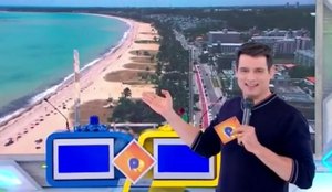 Celso Portiolli elogia beleza das praias de João Pessoa