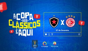 TV Tambaú transmite Botafogo-PB x 4 de Julho ao vivo
