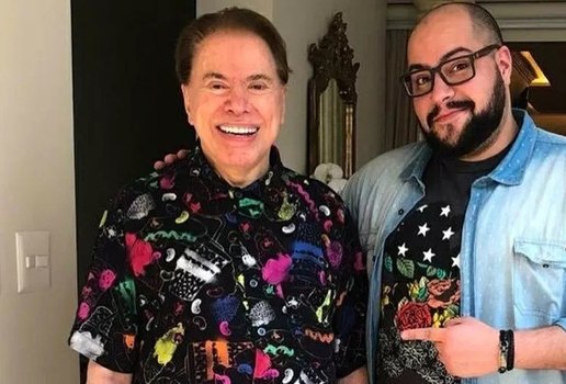 Silvio Santos e o neto, Tiago Abravanel