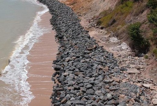 Obras na barreira do Cabo Branco prejuízos de mais de R$ 500 mil, aponta CGU