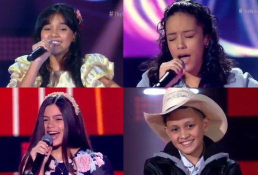 Conheça os quatro representantes da Paraíba no 'The Voice Kids'