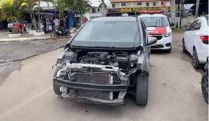 Carro roubado em Recife e encontrado em Joao Pessoa