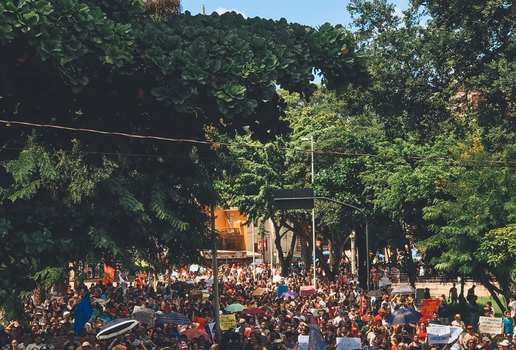 Protesto educacao foto kio lima joao pessoa