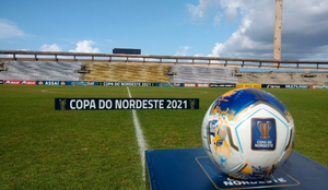 Copa do nordeste bola 2021 foto divulgacao sant A CRUZ