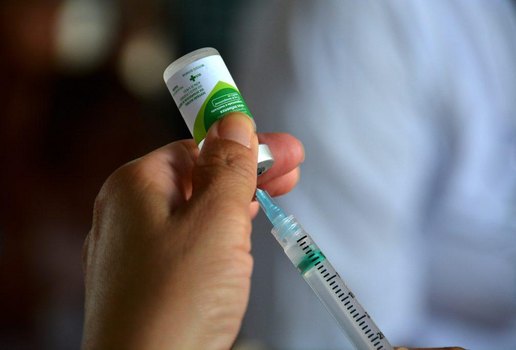Campanhas de vacinação contra sarampo e influenza