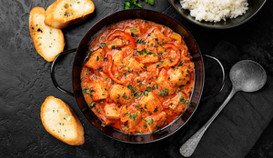 Peixe assado com molho de tomate (Imagem: Nelea Reazanteva | Adobe Stock)