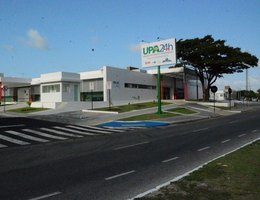 Unidade de Pronto Atendimento, no bairro dos Bancários.