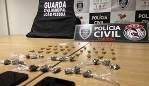 Três são detidos em operação contra o tráfico de drogas na Praça da Paz