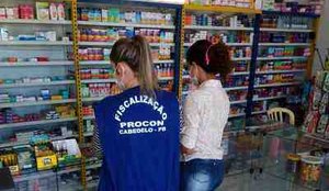 Fiscalizacao procon farmacias