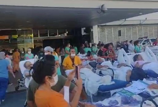 INCÊNDIO NO HOSPITAL DE TRAUMA