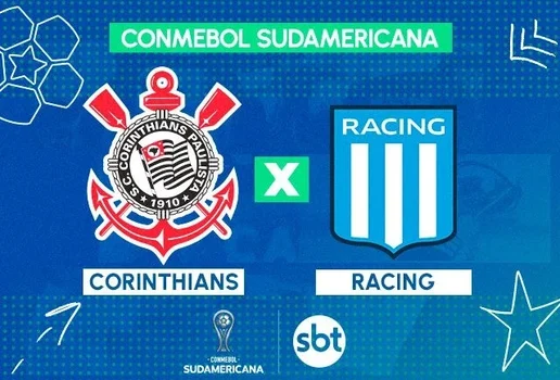 TV TAMBAÚ TRANSMITE CORINTHIANS E RACING PELA SUL-AMERICANA