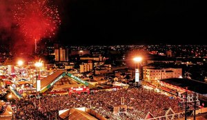 Shows acontecem no Parque do Povo