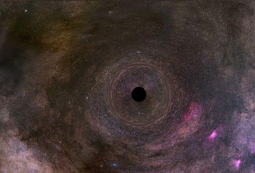 Buraco negro estelar foi detectado à deriva pela Via Láctea