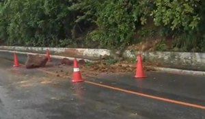 Barreira desabamento
