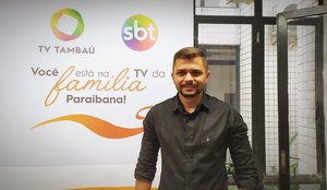 Michel Andrade é o novo repórter da TV Tambaú