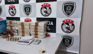 Policia Civil apreende mais de 15kg de crack com traficantes do Ceara que pretendiam se estabelecer em Campina Grande