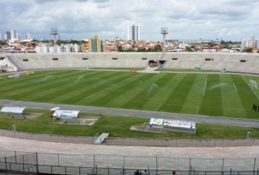 Estádio Amigão, que recebeu o jogo do Campinense, neste fim de semana