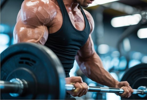 A photograph of a muscular man intensely GJ4pesxy Q1q7 Zjke2jln EA xjq T Um UN Qs Wkd QP Az C Fvog