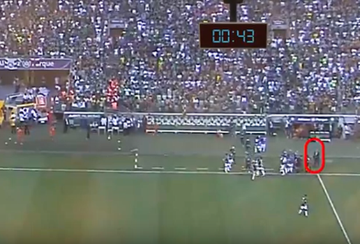 Palmeiras video interferencia