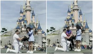 Funcionário da Disney interrompe pedido de casamento e viraliza na web; veja