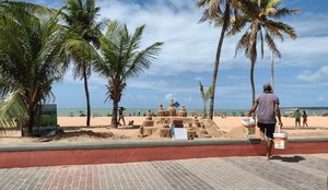 Praia de Tambaú, em João Pessoa.