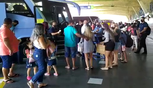 Véspera de São João conta com grande fluxo de passageiros no terminal rodoviário