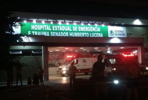 Homem foi socorrido ao Hospital de Emergência e Trauma de João Pessoa