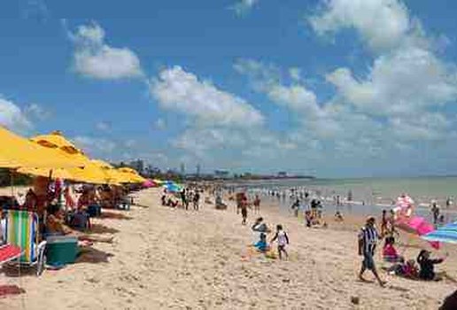 Praia de Tambaú, em João Pessoa