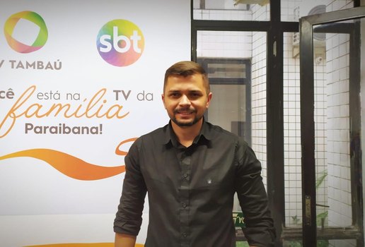 Michel Andrade é o novo repórter da TV Tambaú