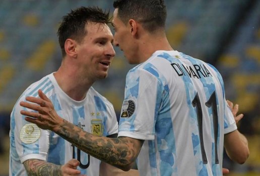 Messi conquista o primeiro título com a camisa da Argentina