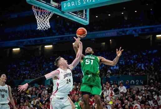 Brasil x japao basquete olimpiadas paris