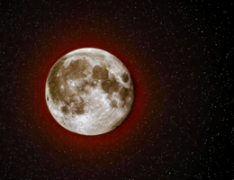 Lua eclipse lunar ideogram