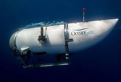 O submersível Titan, da empresa OceanGate, está desaparecido desde o último domingo (18)