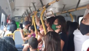 Onibus cheio joao pessoa pmjp