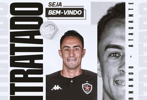 BOTAFOGO-PB ANUNCIA LUIZ FERNANDO